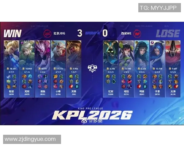 赛后分析：JDG与WE实力对比及比赛关键因素探讨